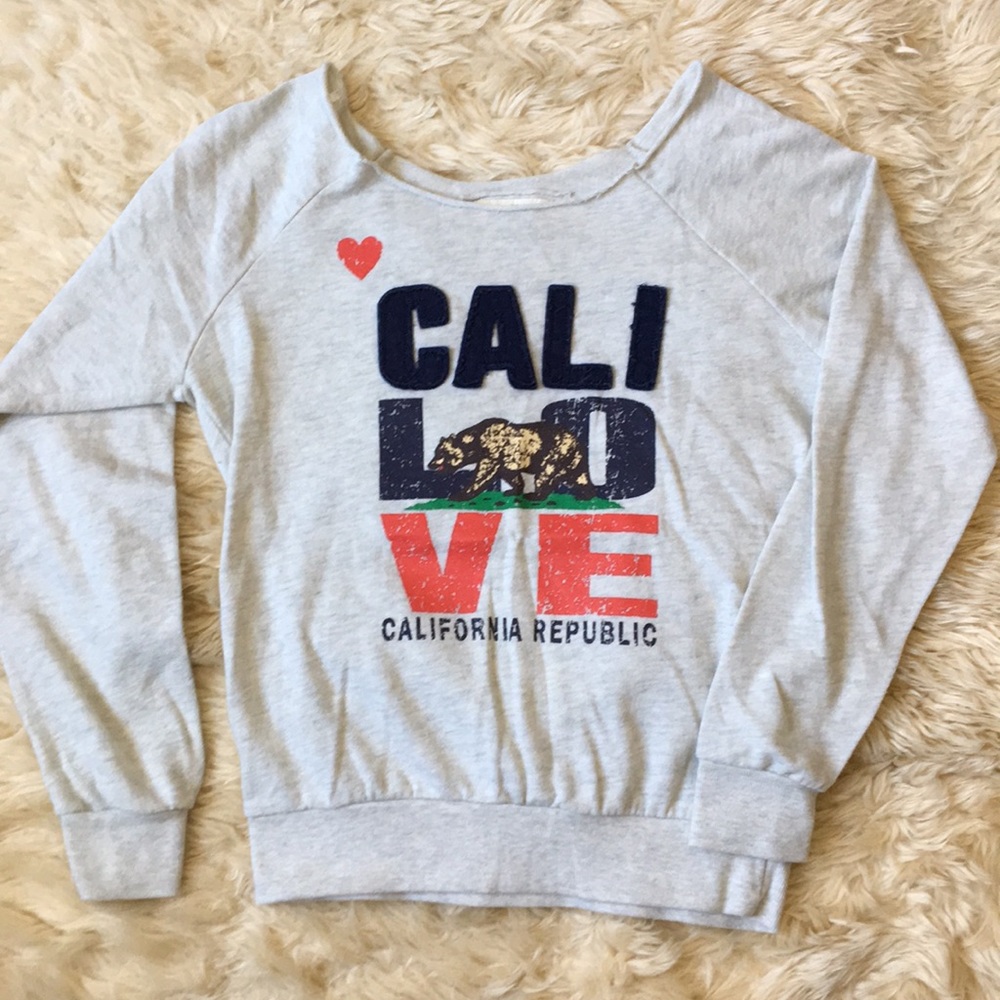 California Sweater bought off Pier 39